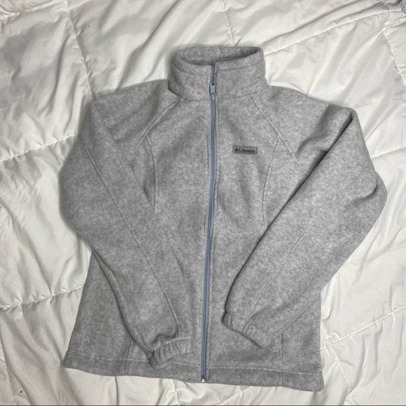Columbia Fleece Zip up Women’s Medium - Picture 2 of 4